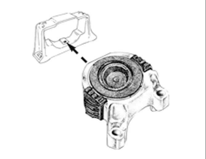 REYGOMA SOPORTE MOTOR FOCUS II DIESEL LADO DERECHO  