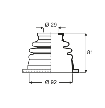 SERRAT KIT DE TRANSMISION R9 85/97 R11 85/95 R19 88/00 CLIO  / EXPRESS 91/03 LAGUNA 93/02 MEGANE 97/09 SCENIC 98/02 KANGOO 99/07 C/REFUERZO METALICO CAJA IZQ.