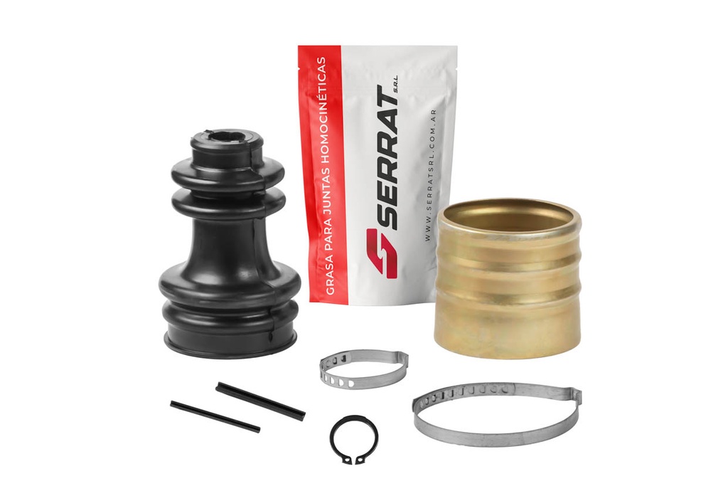 SERRAT KIT DE TRANSMISION RENAULT 9 85/97 R11 85/95 R12 C/HOMOCINET  / CON CHAPA CAJA IZQ/DER