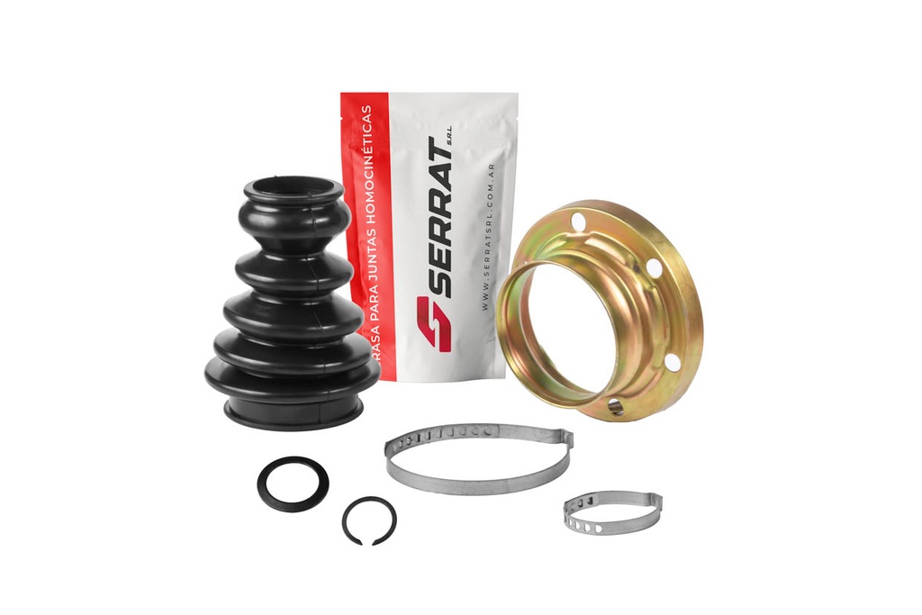 SERRAT KIT DE TRANSMISION SEAT IBIZA 95/11 TOLEDO 94/10 INCA  VOLKSWAGEN FOX CROSSFOX SURAN 04> GOLF 94> POINTER 94/97 POLO 96/10 CON CHAPA - CAJA IZQ/DER