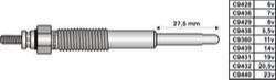 KESSEL BUJIA INCAND. TOYOTA P UP /LAND CRUC  = VALEO 345921