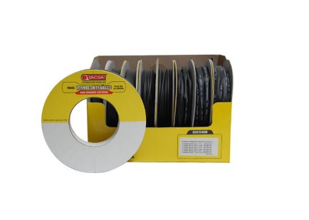 TACSA TERMOCONTRAIBLE P/FINA 1/4'' 6.4MM A 3.2MM X10 MTS  