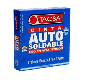 TACSA CINTA AUTOSOLDABLE 19MM X4,57M X 0 76MM