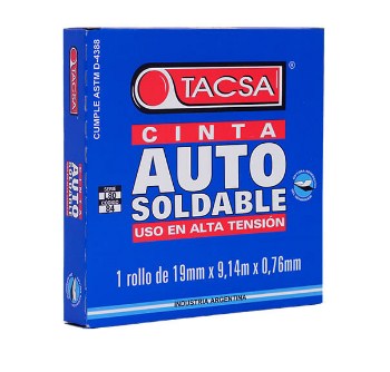 TACSA CINTA AUTOSOLDABLE 19MM X 9.14M X 0.76MM  