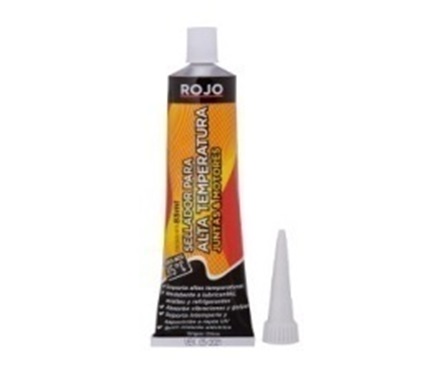TACSA SELLADOR PARA ALTA TEMPERATURA 85ML ROJO  