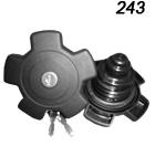 TAPAS C COMBUSTIBLE GOL-SAVEIRO C/ROSCA *IMP*  