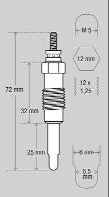 👍💲OFERTA VALEO BUJIA INCAND. ASTRA-FIAT-DUNA-PALIO = KESSEL 9119