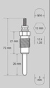 [345906.0865] VALEO BUJIA INCAND. CLIO-CLIO II-EXPRESS