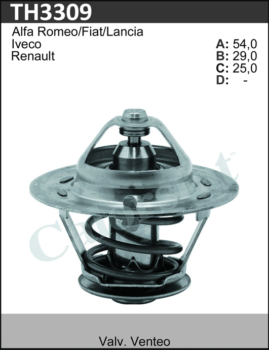 MLH TERMOSTATO F 131-132-ARGENTA- DUCATO  