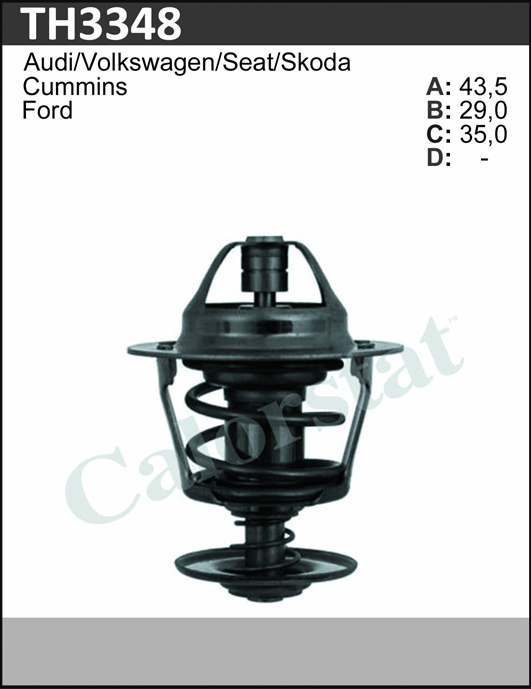MLH TERMOSTATO VW WORKER-FORD-CUMMINS  