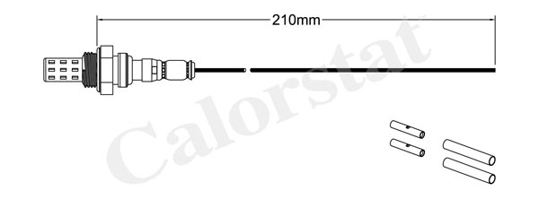 MLH SONDA LAMBDA 1 CABLE CHEV/FIAT/FORD/VW