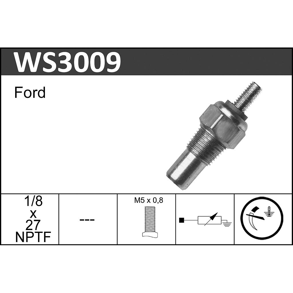 MLH SENSOR TEMPERATURA AGUA FIESTA 1.3L-1.4L  