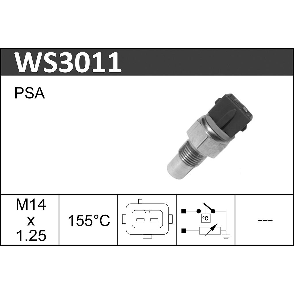 MLH SENSOR TEMPERATURA AGUA P 306-406-806-XANTIA  
