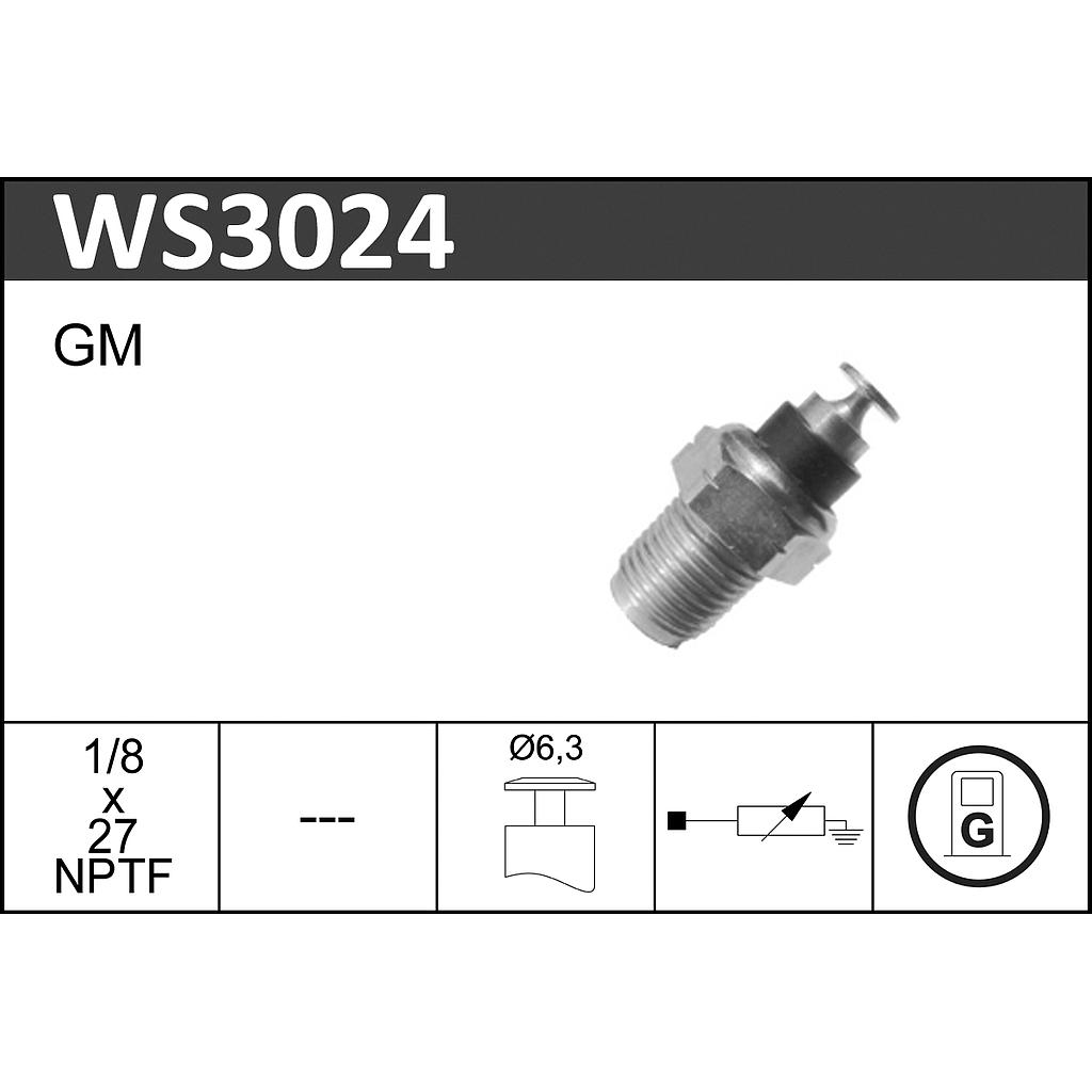 MLH SENSOR TEMPERATURA AGUA MONZA 1.6 1.8 2.0 1983