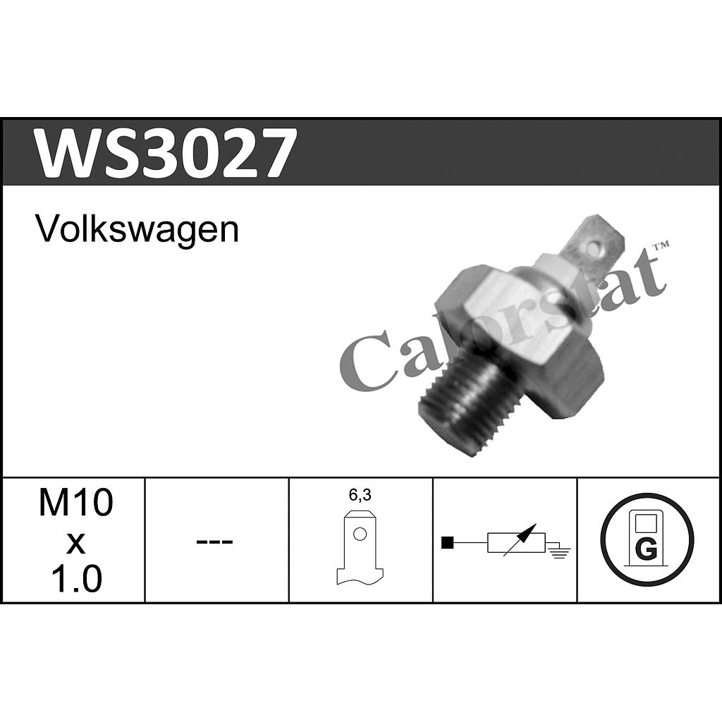 MLH SENSOR TEMPERATURA AGUA GOLF 1.8 GTI 86>91-JETTA  