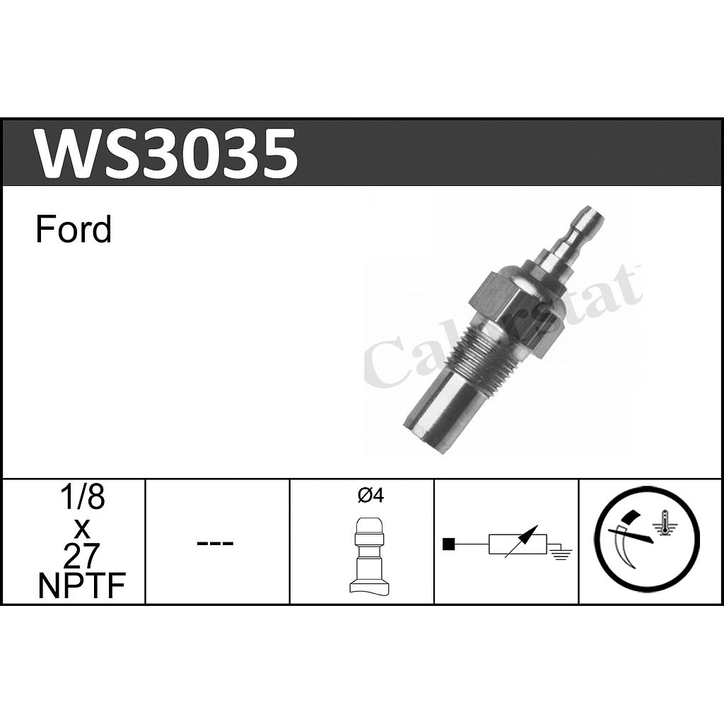 MLH SENSOR TEMPERATURA AGUA F-1000 MWM 1990
