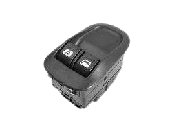 VUARAM TECLA LEVANTA VIDRIOS SIMPLE Y SECUENCIAL PEUGEOT 206 306 98> (NEGRO)