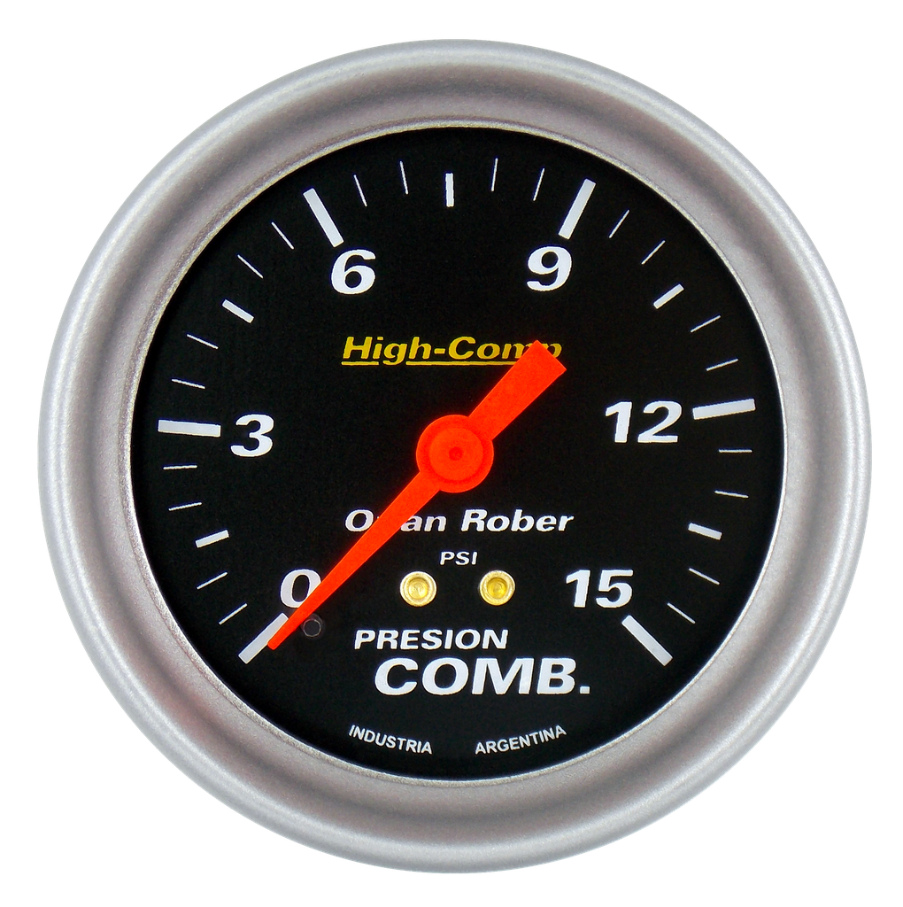 OR PRESION COMBUSTIBLE 15PSI *H-COMP NEGRO*