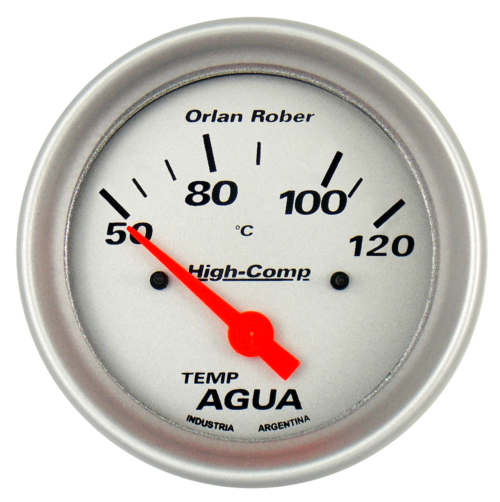 OR TEMP AGUA ELECTRICO 12V 120º *H-COMP PLATA*