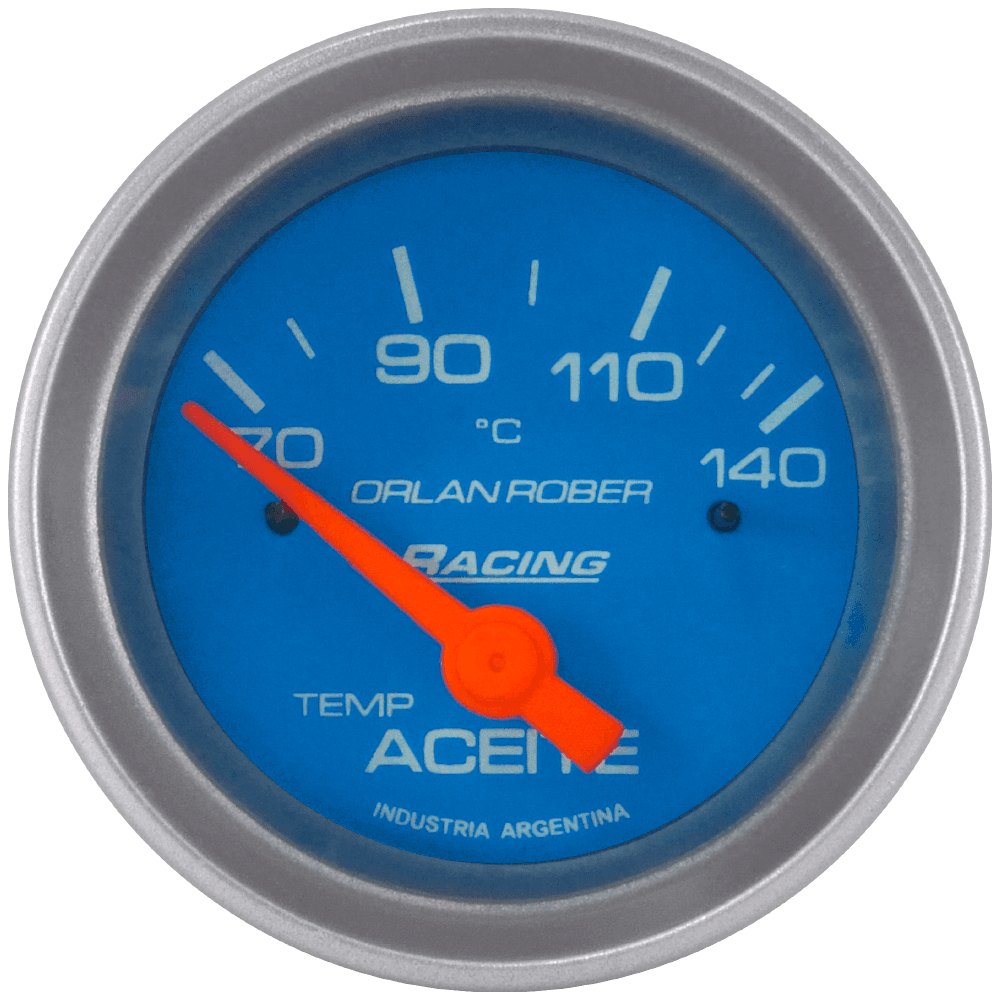 OR TERMOMETRO ACEITE 12V 70-140° 52MM *CELESTE*
