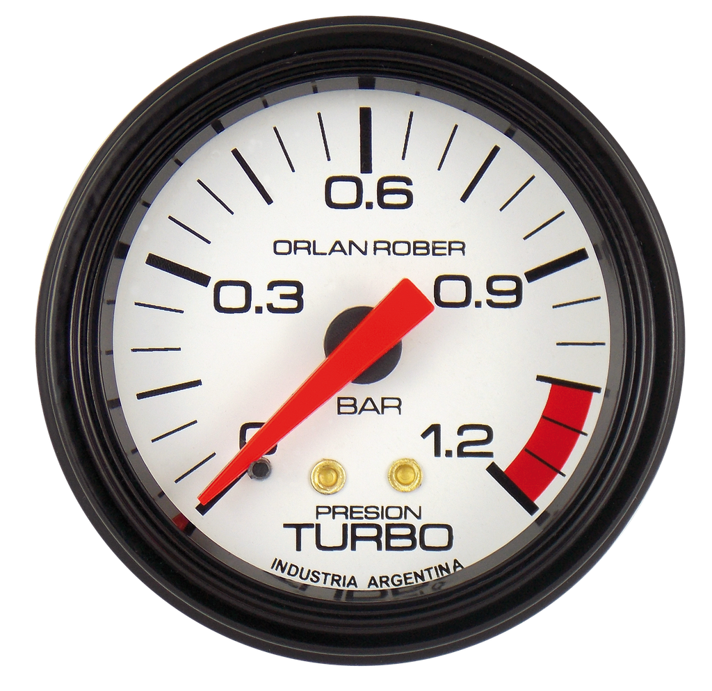 OR MANOMETRO PRESION TURBO 0-1,2 BAR *L.BLANCA*