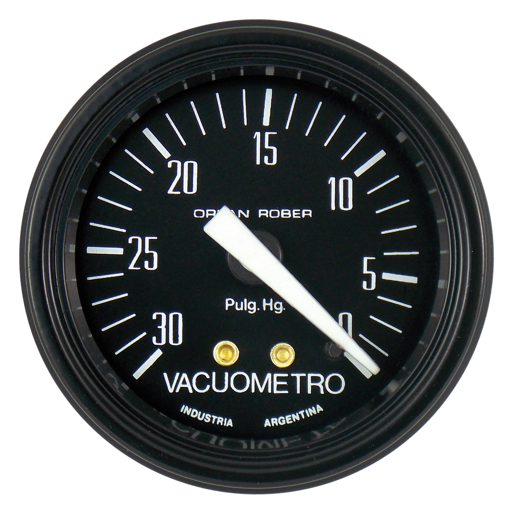 OR MANOMETRO MECANICO VACIO DE ADMISION 0-30 p.Hg 52MM *CLASSIC*