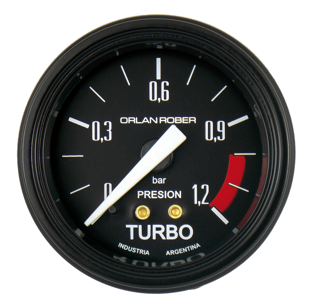 OR MANOMETRO MECANICO PRESION TURBO 0-1,2 BAR 52MM *CLASSIC*