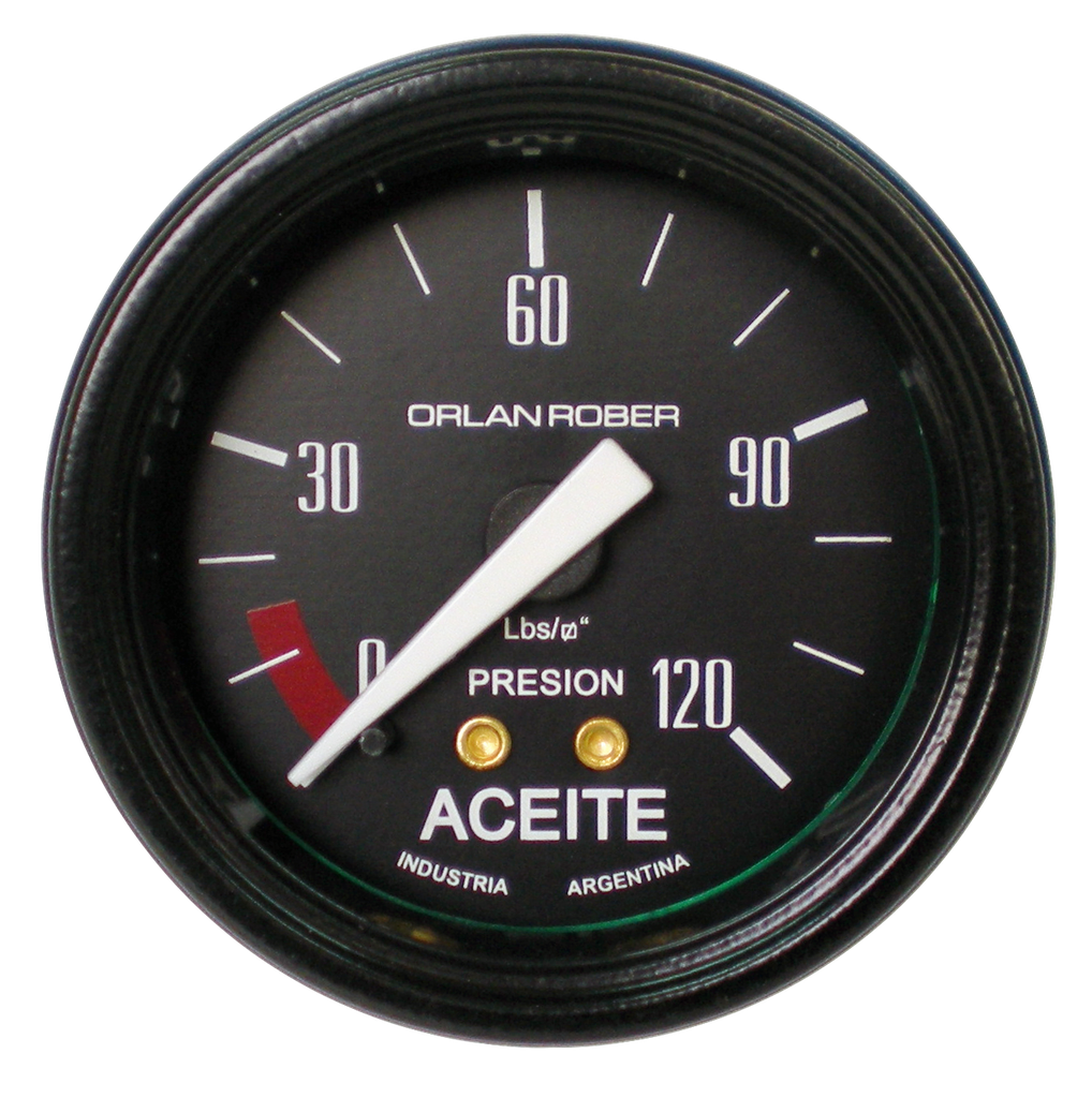OR MANOMETRO ACEITE 120 LIBRAS 52MM *CLASSIC*