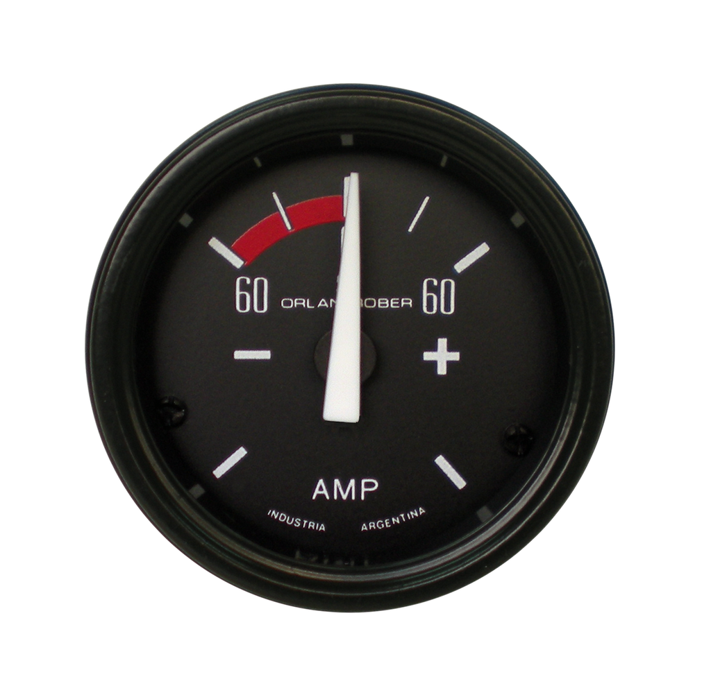 OR AMPERIMETRO 60-0-60 52MM *CLASSIC
