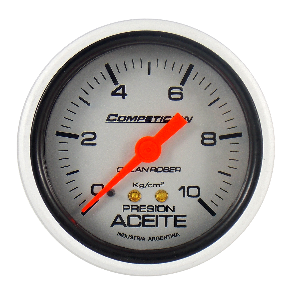 OR MANOMETRO MECANICO ACEITE 10 Kg/cm2 60MM *COMPETICION*