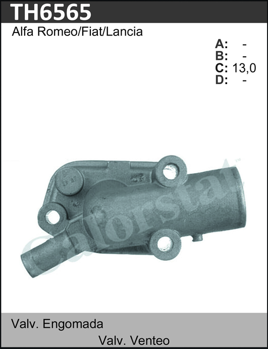 MLH TERMOSTATO FIAT UNO 1.4 TURBO 89>96 (AD)