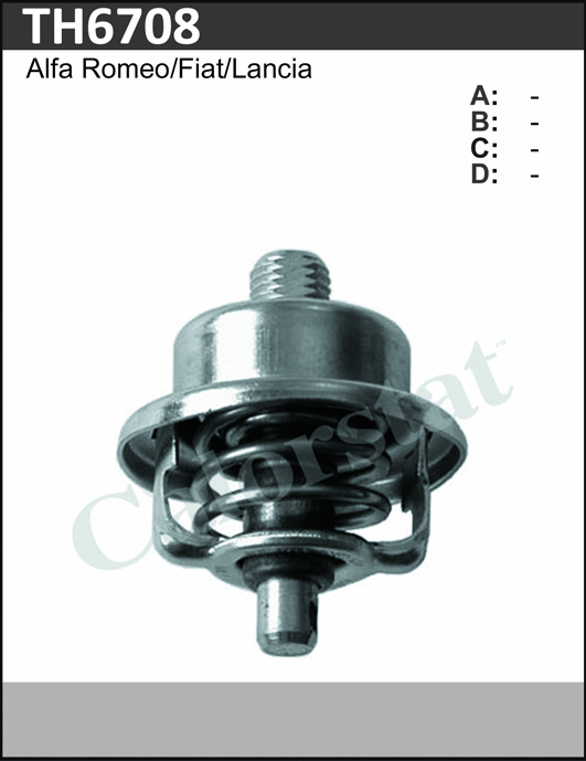 MLH TERMOSTATO FIAT 600-126-650-700-500/  (ART. DISCONTINUADO)