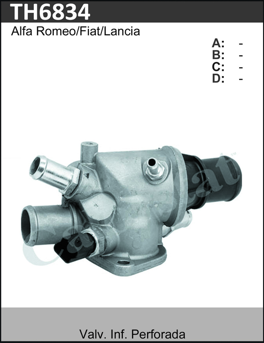 MLH TERMOSTATO FIAT STILO PUNTO IDEA (ART. DISCONTINUADO)