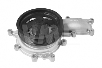 VMG BOMBA AGUA SCANIA 164 C 480/580 - R480/580 - L 480/580/ POLEA MULTI V CON 8 CANALES // TURBINA 112MM /MOTOR DC 16 - DSC 16