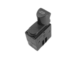 VUARAM TECLA LEVANTA VIDRIOS SIMPLE DELANT. DERECHA FIAT PALIO SIENA 00/04 ILUMINADA / CONECTOR NEGRO