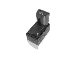 VUARAM TECLA LEVANTA VIDRIOS SIMPLE DELANTERA IZQ. FIAT PALIO SIENA 00/04 ILUMINADA / CONECTOR BLANCO