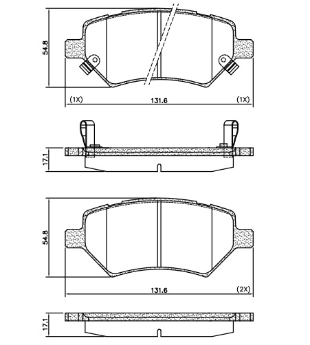 FRASLE PASTILLA EJE DEL CHERY ARRIZO 3/5 1.5 17> FULWIN 1.5 13> SKIN 1.6 10> TIGGO 1.6/2.0 16V 08> OEM T11-3501080BA