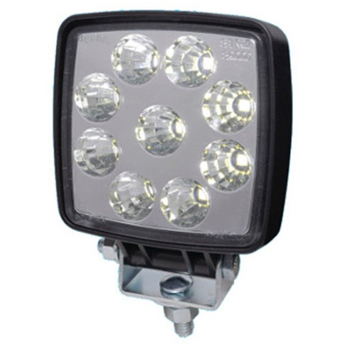 BAIML REFLECTOR DE POTENCIA 9 LEDS 120W 12/24 V LENTE ACRILICO PMMA LUZ BLANCA FRIA