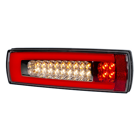 BAIML FARO ELECTR. 12/24 V MULTIFUNCION TRASERO REFLECTOR INCORPORADO RETROCESO CRISTAL POSICION/STOP  ROJO GIRO TRASERO AMBAR IZQUIERDO