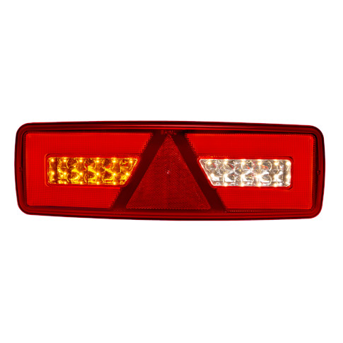 BAIML FARO ELECTRONICO MULTIFUNCION TRASERO 12/24V CON REFLECTOR TRIANGULAR INCORPORADO IZQUIERDO