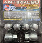 ALTO ANTIRROBO RUEDA LINEA CROMO LLANTA DE ALEACION AVEO ONIX SPIN MONTANA D20 FORD ESCORT/ ECOSPORT FIESTA FOCUS KA MONDEO SIERRA TAUNUS