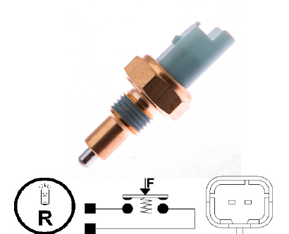 MLH SWITCH LUZ RETROCESO KANGOO 1.5 CDI 1.6L 16V LOGAN SANDERO 07/18 OEM: 82 00 209 496, 32 00 549 13R, 82 00 771 472