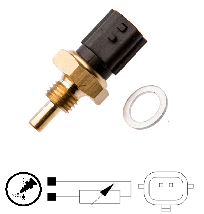 MLH SENSOR TEMPERATURA AGUA RENAULT CLIO K4M FLUENCE GRAN SCENIC MEGANE DUSTER 1.6 2.0 16V 01> OEM: 8200720768 226300007R
