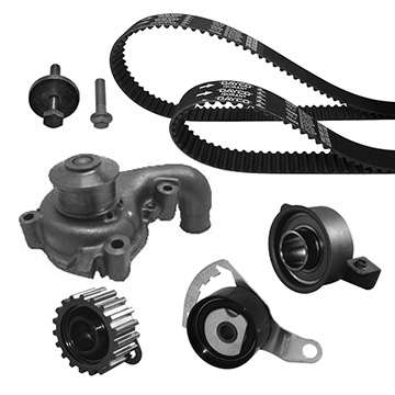 DAYCO KIT DISTRIBUCION C/BOMBA DE AGUA FORD COURIER ESCORT FIESTA 1.8 D/TD ENDURA / KENT
