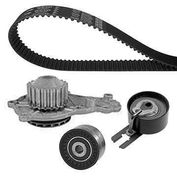 DAYCO KIT DISTRIBUCION C/BOMBA DE AGUA FORD FIESTA ECOSPORT CITROEN C3 1.4 HDI 16V DV4TD / F6J