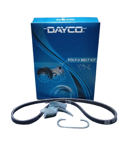 DAYCO CORREA POLY V ELASTICA VW CROSSFOX GOL FOX POLO SAVEIRO VOYAGE 1.0 - 1.6 C/HERRAMIENTA