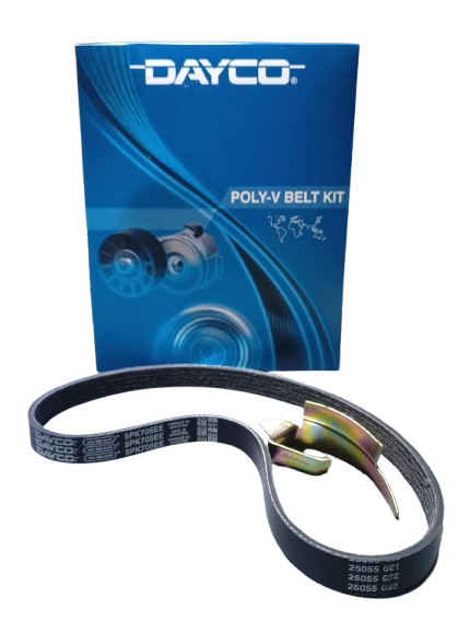 DAYCO CORREA POLY V ELASTICA FORD FOCUS 1.8 - 2.0 NEW ECOSPORT 2.0 16V DURATEC C/HERRAMIENTA