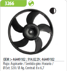 OMER PALA CHEVROLET CELTA 1.4 >11 S-A.A/PRISMA 1.4 >12/FIAT IDEA FIRE 1.3D C-A.A;C-AA 1.6 1.8/PALIO FIRE C/AA 1.3-1.6-1.8/FIRE S-AA/SIENA 1.8 C-AA