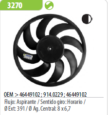 OMER PALA AVEO 1.6 >08 COBALT 1.3D 1.8 >12/MERIVA 1.7 TD 04–10 1.8 03–13 ONIX 1.4 PRISMA 1.4  SONIC 1.6 >12 SPIN 1.3D >13 1.8 >12 FIAT LINEA 1.8