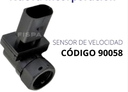[90058.0327] FISPA SENSOR DE VELOCIDAD VW BORA -POLO 1.6/1.8/2.0/1.9 TDI FICHA OVALADA 3 PINES